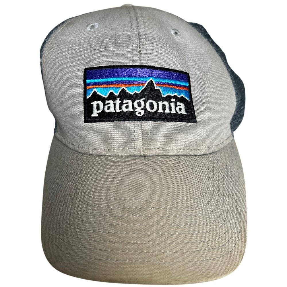 Patagonia P-6 Logo LoProTrucker Hat Two Tone Color